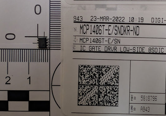 MCP1406T-E Transistor IC Gate driver
