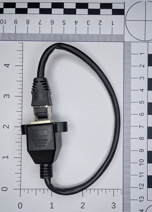 ethernet panel mount pigtail