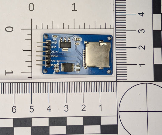 i2c microsd module for microcontrollers